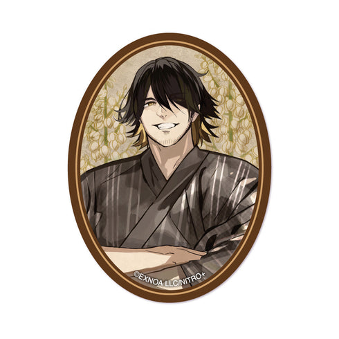 『刀剣乱舞-ONLINE-』華こよみ絵巻 第六弾 缶バッジ 長曽祢虎徹